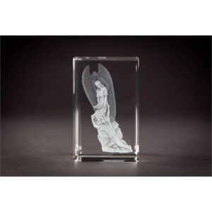 Beveled Rectangle Crystal Award