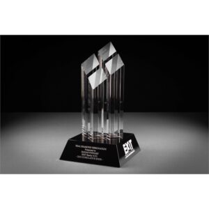 Diamond Pillar Award (14 1/8" x 7 7/8" x 7 7/8")
